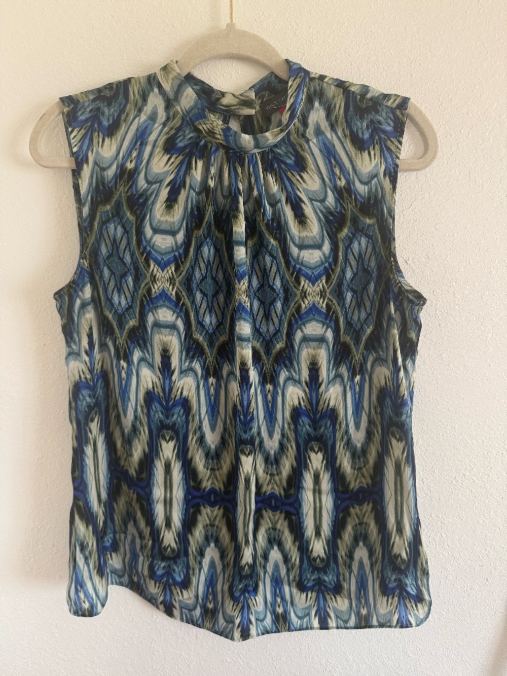 Vince Camuto mock neck tank.
